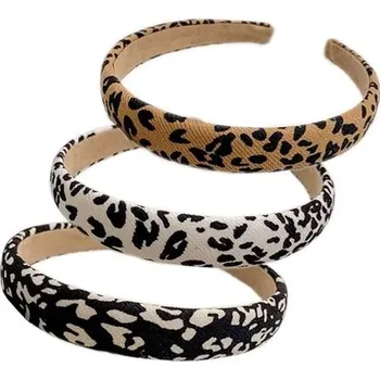 Barva na vlasy Dámská čelenka s uzlem, dámská roztomilá široká květinová čelenka, dívčí vlasové doplňky pro ženy,