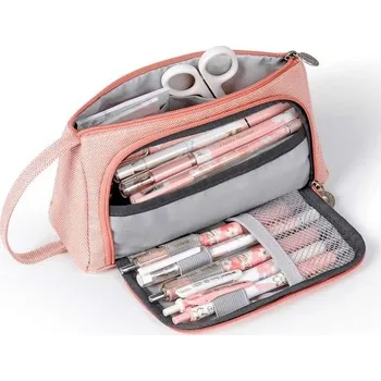 Motýlek AidShunn velkokapacitní penál světlý