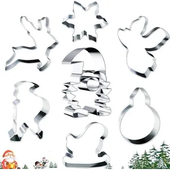 Vykrajovátko Vykrajovátka na halloweenské sušenky 9 ks dýňová, duchová, netopýří, kočka podzimní vykrajovátka na