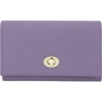 Dětský batoh Dámská peněženka Feliz&Luk z umělé kůže, střední velikost, fialová, malá peněženka, kancelářská