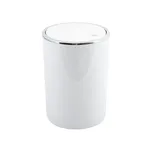 Koupelnová řada MSV, kosmetický koš Aspen design, koupelnový koš s pedálem a výklopným víkem,