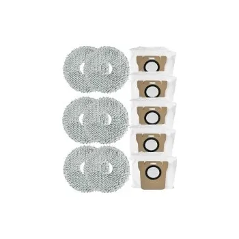 Sada příslušenství pro robotický vysavač Sáčky a mopy do vysavače XIAOMI Robot Vacuum 5 Pro EU White (BHR07WFEU) sada 5+6ks