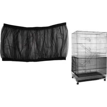 AIMICOCA Ptačí klec Lapač semen Lapač peří Kryt ptačí klece Síť Vzdušná měkká sukně Chránič ptačí