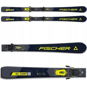 Sjezdové lyže FISCHER SJEZDOVÉ LYŽE RC COMP TPR F17 + RS10 PR A32524 dřevo rocker 160