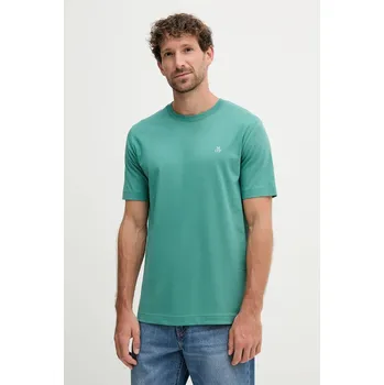 Bavlněné tričko Marc O'Polo 526201251054 tyrkysová 65X, vel. M