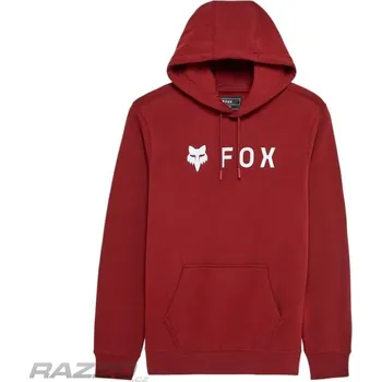 Pánské oblečení Pánská mikina FOX Absolute Pullover Fleece Rust Brown L