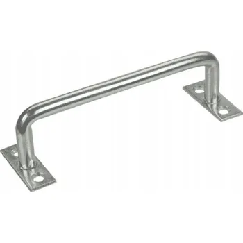 Nábytkové kování Úchytka 160/12 mm, chrom/bílá