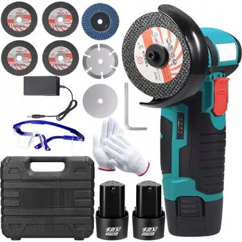 úhlová bruska Kompaktní úhlová bruska Přenosná akumulátorová bruska