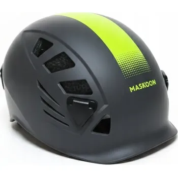 Cyklistická přilba Přilba Simond Maskoon 100 šedo-žlutá vel. M /L