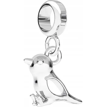 Přívěsek Přívěsek Vrabec stříbro 925 korálek