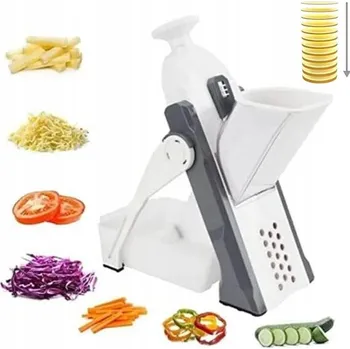 Kráječ zeleniny KRAJALNICA DO ZELENINY NA OVOCE A ZELENINY A CIBULI + 7 ČEPELÍ