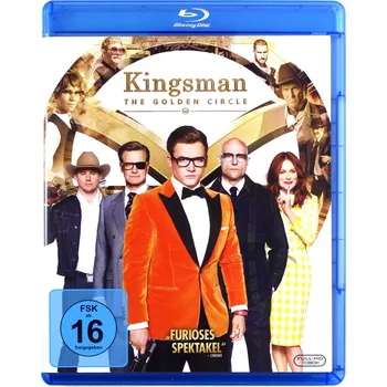 Blu-ray film Kingsman: The Golden Circle Blu-ray disk