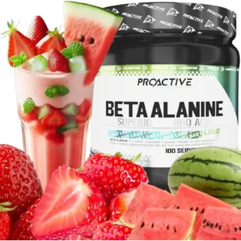 Aminokyselina BETA ALANINE LOAD výdrž aminokyseliny Jahoda - Meloun Proactive 300g