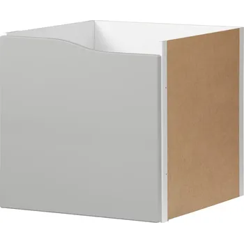 regál IKEA KALLAX Vložka s dvířky ŠEDÁ 33x33 výřez