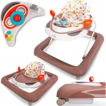 Dětské chodítko Interaktivní chodítko pro děti – učení chůze, nastavitelná výška, brzdy