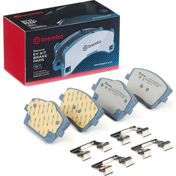 Brzdová destička Sada brzdových destiček, kotoučová brzda BREMBO P 86 031E