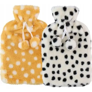 Obraz Termofor žlutý s bílými puntíky 2l