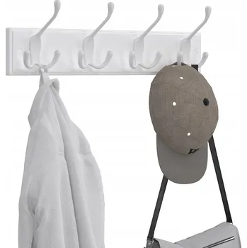 Věšák Šatní ramínko z MDF Songmics bílý