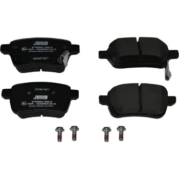 Brzdová destička Sada brzdových destiček, kotoučová brzda JURID 573689J