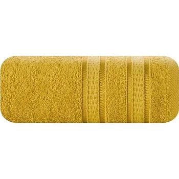 Eurofirany Bamboo Mila osuška 70 × 140 cm, hořčice