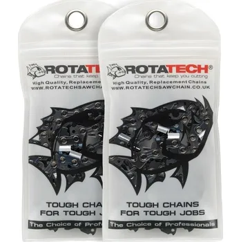 Pila ocaska 2 x řetěz na motorovou pilu vhodný pro STIHL MS181 30cm originál od Rotatech