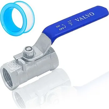 Kulový kohout, vnitřní závit, mini kulový kohout 1/2" z nerezové oceli 304 s pákovou rukojetí,