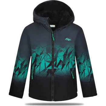 Chlapecké oblečení Chlapecká zimní bunda - KUGO FB0361, černá Barva: Černá, Velikost: 134