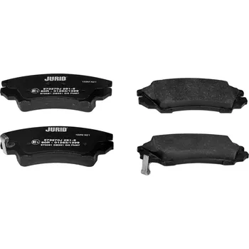 Brzdová destička Sada brzdových destiček, kotoučová brzda JURID 573270J