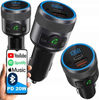 Bezpečnostní kamera FM Transmiter do auta Blow 74-167#