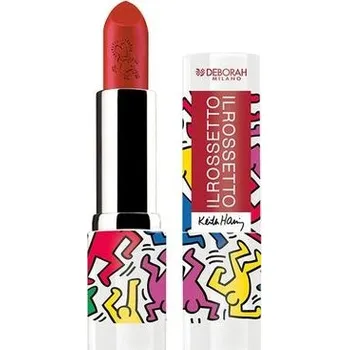 Přípravek na rty Rtěnka DEBORAH Design Haring 602 Cosmetics Perleťové rtěnky