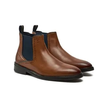 Pracovní obuv Kotníková obuv s elastickým prvkem JOOP! Kleitos 4140004162 Hnědá 44