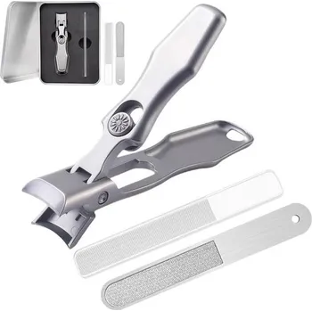 Profesionální sada kleštiček na nehty na rukou a nohou - Velké, ostré kleštičky na nehty, štípačky