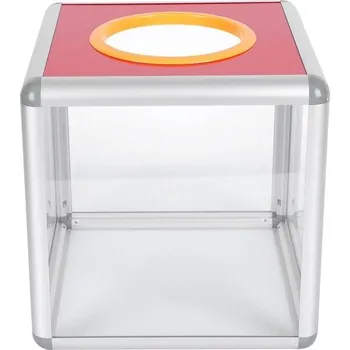 Party dekorace Yarde jednoduchá papírová loterijní krabička