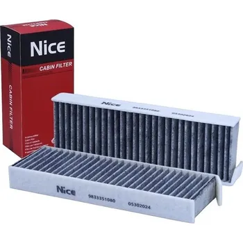 Kabinový filtr Kabinový filtr s aktivním uhlím Nice 9833351080, kompatibilní s vozy Peugeot 208 II/e-208, Renault