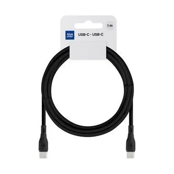 Kabel USB‑C – USB‑C Blue Star 3A 60W ECO 1 m, černý - Blue Star + zdarma možnost vyzkoušet a vrátit zboží do 30 dní
