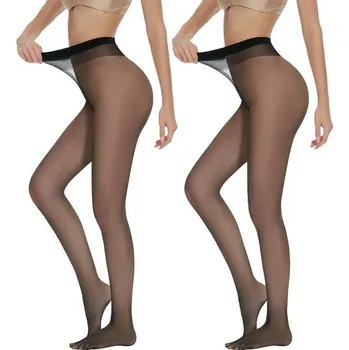 Dámské punčochy Dámské punčocháče AKKQHH, průhledné, 20 DEN, vysoký pas, hedvábné punčocháče s vysokou podpůrnou