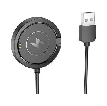 Telefonní příslušenství Nabíjecí kabel pro chytré hodinky Hoco Y22, 0,6 m, černý - Hoco + zdarma možnost vyzkoušet a vrátit zboží do 30 dní