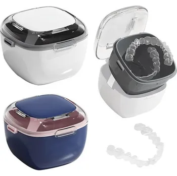 BRITIVIVE 2dílná krabička na zubní protézy