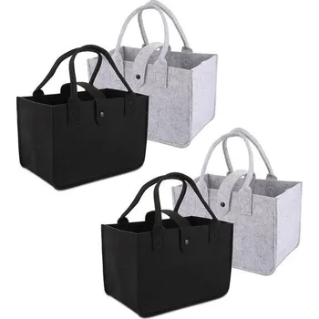 Nákupní košík LDXDRU Nákupní taška z plsti, nákupní taška z plsti, malý skládací nákupní košík, plstěná taška na