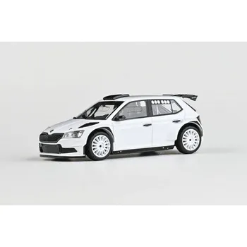 Abrex Škoda Fabia III FL Rally2 Evo (2019), Asfaltová kola Motorsport, 1:43, Bílá
