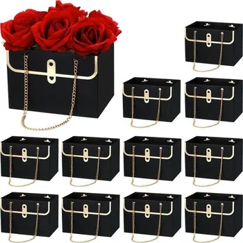 Party dekorace PATIKIL Květinová dárková krabička, 12 ks