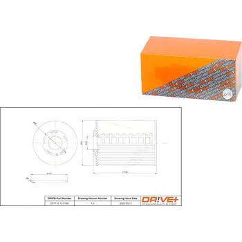 Palivový filtr PALIVOVÝ FILTR DP1110.13.0166 DR!VE+