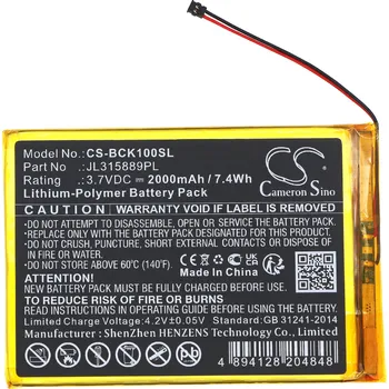 Baterie k notebooku Baterie Cameron Sino CS-BCK100SL pro Bookeen Cybook Muse HD - neoriginální