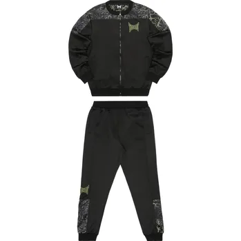 Oblečení a móda Pánská tepláková souprava Tapout Tapout černá | vícebarevná 3502462