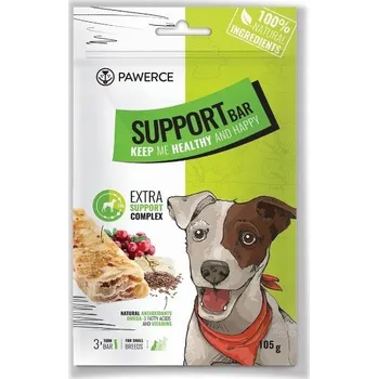 Pamlsek pro psa Pawerce Žvýkací kostičky pro psy - tyčinky, 3 ks, 105 g