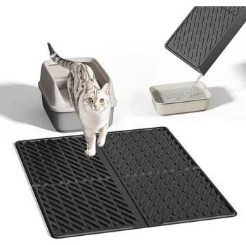 Pieviev podložka pod kočičí stelivo, 79×61 cm podložka pod kočičí stelivo před kočičí stelivo,