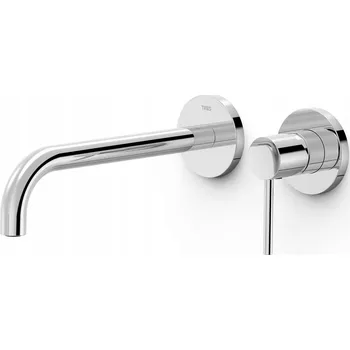 Vodovodní baterie Umyvadlová baterie pod omítku Tres Study stříbrná