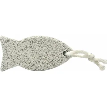 Přírodní pemza na paty, chodidla, ruce - rybička se šňůrkou