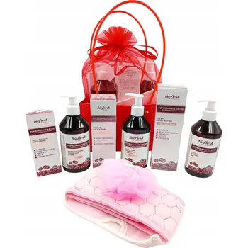 Kosmetická sada LUXUSNÍ SADA KOSMETIKY BIOFRESH GRANÁTOVÉ JABLKO & RŮŽE DÁREK Vánoce
