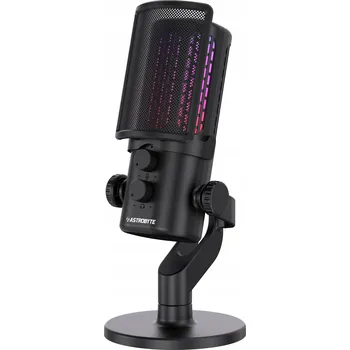 Mikrofon Herní kondenzátorový mikrofon AstroByte ZENITH s potlačením šumu, RGB, USB